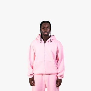 Survêtement Zipup épais et oversize pour homme Pantalon évasé deux pièces avec logo personnalisé Sweat à capuche imprimé bouffant Survêtements d'hiver Jogging - Product Image 6