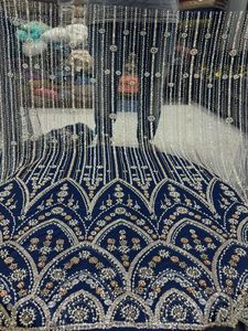 Tela de red de diseñador de 56 pulgadas de calidad de exportación con función impermeable de punto de urdimbre de secuencia multihilo disponible en cantidad a granel - Product Image 3