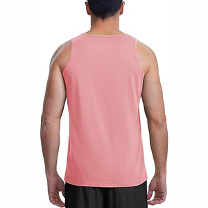 Verano de alta calidad personalizado OEM entrenamiento en blanco fitness gimnasio desgaste hombres camiseta sin mangas hombres camisetas sin mangas hombres - Product Image 4