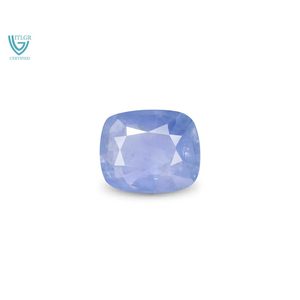 Zafiro Azul - Gema Natural Facetada de 3.96 Quilates, Color Azul Real Calibrado, Tamaño 10 mm, Altura 8 mm, Gema Suelta Tratada con Calor - Product Image 1