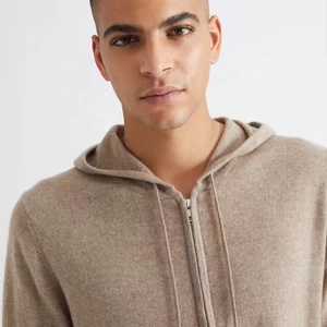Sudadera con Capucha de Franela de Manga Larga Unisex de Alta Calidad, con Cierre, Capucha Bordada, Diseño Sólido, Impermeable y Resistente al Viento - Product Image 3