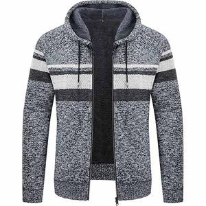 OEM 100% Cotton Fleece <b>Hoodie</b> for <b>Men</b> Hood Front 2 Two Pocket Quarter Zip Kangaroo Pocket Raglan Sleeve <b>Grey</b> Color Breathable - Product Image 1
