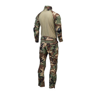 Uniforme Táctico de Color Sólido Hecho a Medida, Uniforme de Camuflaje de Algodón Transpirable y Duradero al por Mayor - Product Image 3