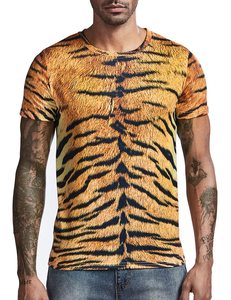 Custom <b>Men</b> Casual Knitted Blank Short Sleeve Quick Dry Breathable Solid Regular Fit Muscle Sports Workout Fitness Outdoor Front - Product Image 1