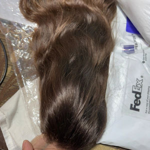 Venta al por mayor de pelucas de cabello humano de colores HD encaje frontal marrón púrpura colores vibrantes suave aspecto natural pelucas duraderas para mujeres - Product Image 1