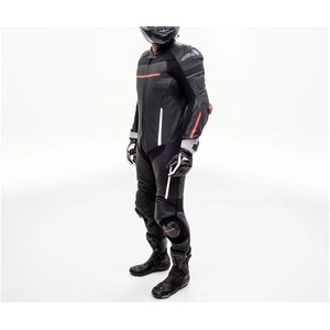 Combinaison de course en cuir pour moto, design personnalisé, respirante, imperméable, coupe-vent, anti-UV, séchage rapide, unisexe - Product Image 2