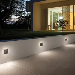 Tuin Led Trap Licht IP65 Waterdichte Outdoor Stap Licht Led Wandlampen Voor Trap