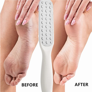 Poignée en plastique pour enlever les callosités lime à pied grattoir pour pédicure lime à pied double face grattoir pour pieds pour la beauté - Product Image 6