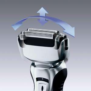 Afeitadora Eléctrica Recargable de Doble Cuchilla para Hombre, Afeitadora Rotativa Inalámbrica con Cabezal Giratorio Flexible, Resistente al Agua IPX7 - Product Image 2