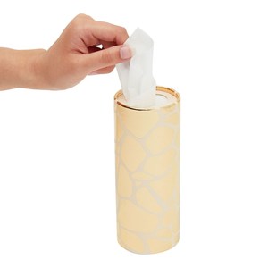 Wholesale Custom Printed Round Cylindrical Soft Printed Canned Facial <strong>Tissue</strong> Paper <strong>Tube</strong> Car <strong>Tissue</strong> Paper <strong>Tube</strong> Box Packaging - Product Image 5