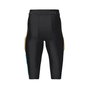 Custom Sublimation American Football Pants 100% Polyester High Street Style Corduroy OEM Service - Product Image 4
