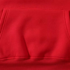 Unisex <b>Zip</b>-<b>Up</b> Winter Tracksuit Distressed Fleece Casual <b>Cropped</b> Boxy Hoodie for Adults Eco-Friendly 100% Cotton - Product Image 6