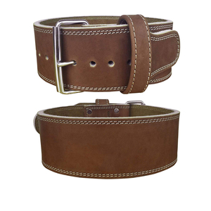 Offre spéciale, ceinture d'haltérophilie de gymnastique autobloquante en cuir avec logo personnalisé pour haltérophilie, ceintures d'haltérophilie - Product Image 2