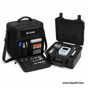 Sac à dos d'analyse forensique sur le terrain en nylon Cordura 1000D renforcé résistant à l'eau, sacs de transport pour tri de matériel d'analyse ADN - Product Image 1