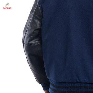 Veste d'hiver de style universitaire en tissu premium écologique, légère, avec un design classique de panneaux, confortable à porter, style intemporel - Product Image 5
