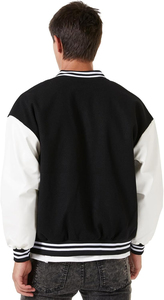 Veste universitaire stylée pour hommes High Street Laine mélangée Vêtements d'hiver confortables et respirants Mode OEM Tailles personnalisées Couleurs - Product Image 2