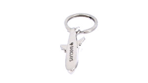 Porte-clés en métal d'avion de taille personnalisée de qualité supérieure pour l'exportation de sacs et de voitures depuis l'Inde pour une utilisation dans le monde entier - Product Image 4
