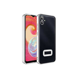 Coque Premium pour Samsung Galaxy A05 - Housse SHRPOmega en Silicone et PU Argenté Anti-Traces de Doigts avec Protection de l'Objectif - Product Image 1