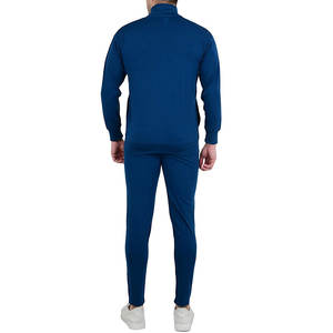 Ensemble de survêtement de sport pour hommes, deux pièces, veste et pantalon d'entraînement, séchage rapide, logo personnalisé OEM/ODM 2026 - Product Image 5