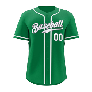 Por encargo Original barato béisbol Jersey transpirable ropa deportiva de alta calidad su propio diseño Logo nueva sublimación moda OEM - Product Image 6