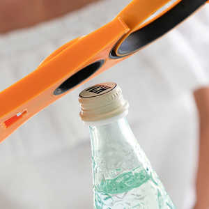 InnovaGoods Abrelatas Manual Multifuncional 5 en 1 de Acero Inoxidable y Plástico, Abrebotellas y Abrefrascos en 1 - Product Image 3