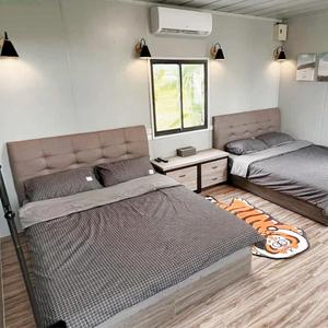 Abri contre la pluie avec panneaux sandwich, prix d'usine, maison conteneur modulaire préfabriquée de luxe, mobile et extensible, pour la <span class=keywords><strong>location</strong></span> hôtelière - Product Image 2