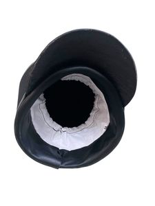 หมวก shako สไตล์รัสเซีย1811ผู้ชายทำจากหนังแท้100% สูงโลโก้ OEM - Product Image 5