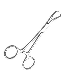 Pinzas de Toalla Manuales de Acero Inoxidable Alemán de 5.25 Pulgadas de la Mejor Calidad, Acabado Mate, Instrumentos Veterinarios Estilo Backhaus para Cirugía - Product Image 2