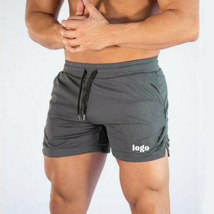 Pantalones cortos de secado rápido con estampado elástico de 4 vías para hombre, pantalones cortos de malla para correr, Fitness, entrenamiento atlético, gimnasio - Product Image 2
