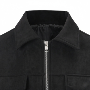 Chaqueta Varsity Casual para Hombre, Tejida en Poliéster/Algodón, con Logotipo Personalizado de Alta Calidad, Resistente al Viento y Transpirable, Superventas 2026 - Product Image 3
