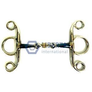Mèches d'équitation en acier inoxydable Mèches à bouche pour chevaux Équipement équestre pour équitation Instruments vétérinaires équins - Product Image 2