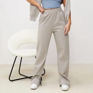 Échantillon personnalisé de pantalons de survêtement évasés pour la course à pied pour femmes pantalon de survêtement unisexe avec poches pantalon de survêtement survêtement pour femmes - Product Image 4
