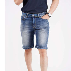 Design personnalisé été vintage shorts en jean pour hommes shorts en denim Offre Spéciale poids lourd à séchage rapide pour hommes avec votre logo - Product Image 1
