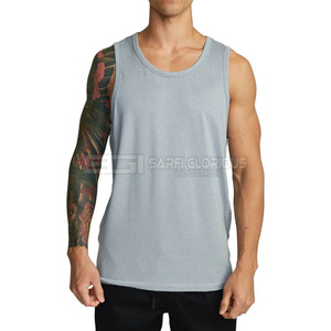 <b>Men</b> Gym <b>Singlet</b> High Stretch Durable High Quality Cotton Spandex Workout Tank Top <b>singlet</b> custom gym <b>singlet</b> OEM fitness apparel - Product Image 2