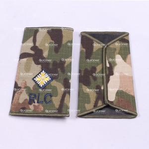 2025 Epaulettes de curseur de rang faites à la main de haute qualité commerciale Logo de broderie personnalisé équipement de défense personnelle propriété privée - Product Image 6