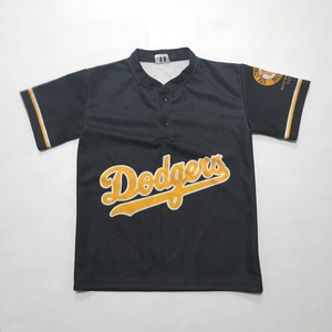 Camiseta de béisbol para hombre personalizada 2025 con diseño de tira de sublimación transpirable y acceso OEM con logotipo bordado - Product Image 2