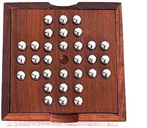 Juego de Mesa de Tres en Raya de Madera Premium con Caja de Almacenamiento para Niños, Adultos y Familia, Juego de Estrategia Clásico para Interiores - Product Image 5