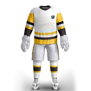 Uniforme de hockey sur glace en polyester de marque privée, uniforme de hockey sur glace léger le plus vendu - Product Image 1