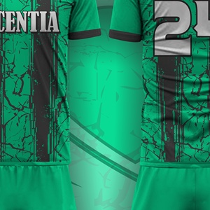 Uniformes de fútbol personalizados de alta calidad, ropa deportiva transpirable, logotipo personalizado, conjunto de diseño impreso por transferencia de calor, estilo 100% poliéster - Product Image 6