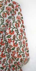 2024 ขายส่งคอลเลกชันTie DyeยาวKaftan Vคอครึ่งแขนผ้าเรยอนหลวมชุดด้านข้างSlitฤดูใบไม้ผลิKaftan - Product Image 3