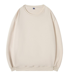 Sudadera de Forro Polar con Cuello Redondo para Hombre, Estilo Casual, con Logotipo Personalizado en Silicona, Etiqueta de Goma, Ajuste Regular, Invierno, Vintage, con Pedrería, Color Sólido - Product Image 6