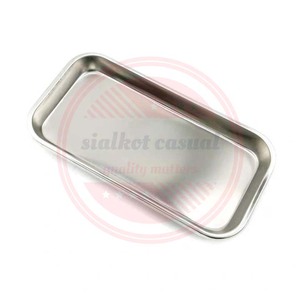 Plateaux en acier inoxydable pour instruments médicaux pour les reins Plateaux pour instruments chirurgicaux Plateau réutilisable pour les reins - Product Image 2