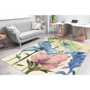 Alfombra de Flores, Alfombras de Flores de Dalí, Alfombra de Salvador Dalí, Alfombras de Reproducción, Alfombra Delgada No Tejida - Product Image 3