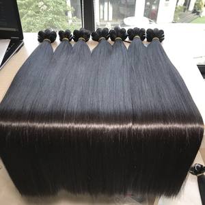 Vente en gros Perruque de cheveux vietnamiens super étirés à double trame naturelle soyeuse lisse facile à faire Perruques Cheveux bruts vietnamiens - Product Image 4