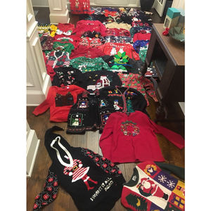 Bangladesh Fournisseur de produits vestimentaires en vrac Amriss Branded Wholesale Custom Personalized Printed Unisex Winter Ugly Sweatshirts - Product Image 5