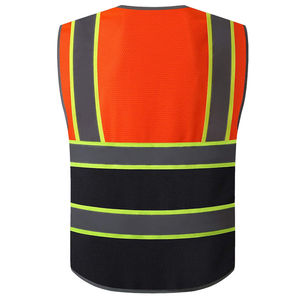 Chaleco de Seguridad Reflectante Personalizado de Alta Visibilidad, Fabricado en Fábrica, al por Mayor, Ropa de Seguridad para Hombre con Logotipo Personalizado - Product Image 6