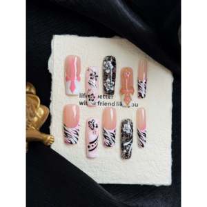 Blush Rebellion Press-On Nail Art - Product Image 3