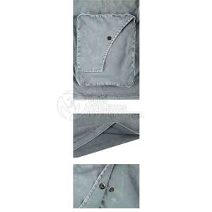 T-shirts lavés de flocon de neige à la mode 2025 T-shirts lavés de flocon de neige faits sur mesure en usine - Product Image 4