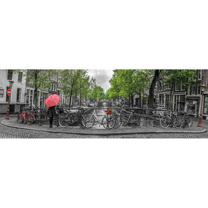 Modern Amsterdam <b>Poster</b> Stylish Wall Decor Made of Paper - Product Image 2
