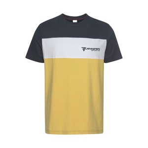 T-shirt pour homme personnalisé, uni, léger, 100% coton, plusieurs couleurs, logo imprimé personnalisé, col montant, coupe classique - Product Image 1